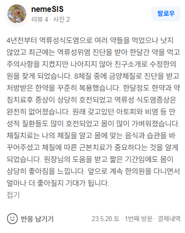 nemeSIS 네이버 후기